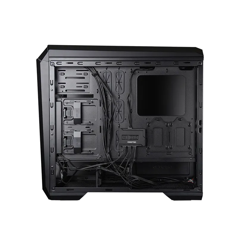 Chieftec Stallion 3 GP-03B-UC-OP Midi-Tower Case with window and RGB lighting, Black