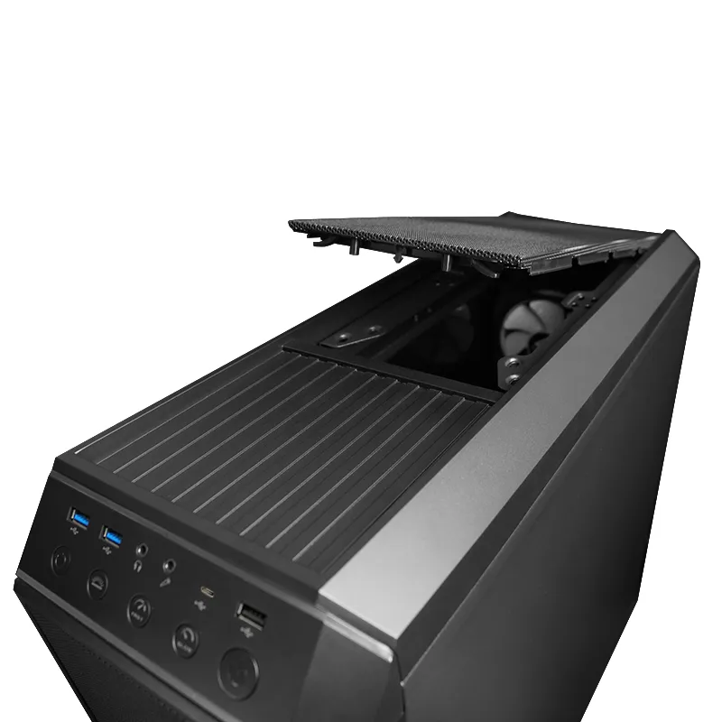 Chieftec Stallion 3 GP-03B-UC-OP Midi-Tower Case with window and RGB lighting, Black