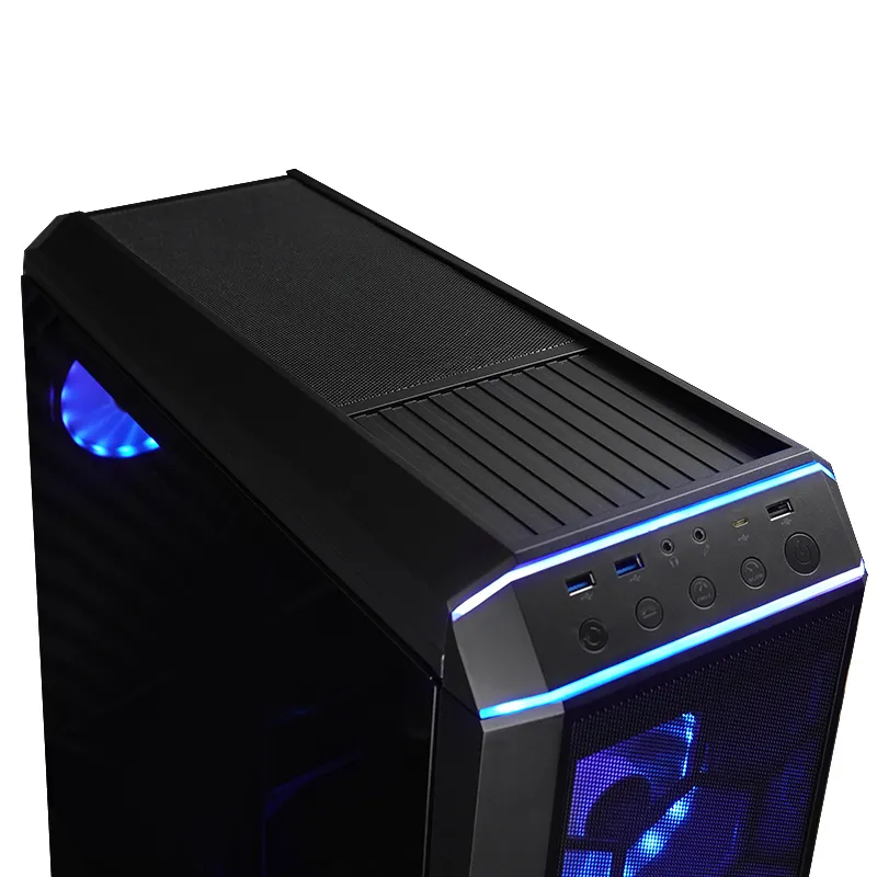 Chieftec Stallion 3 GP-03B-UC-OP Midi-Tower Case with window and RGB lighting, Black