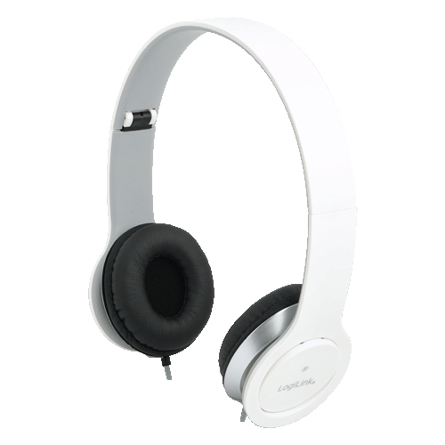 Headset stereo 3,5mm&amp;6,3mm wht