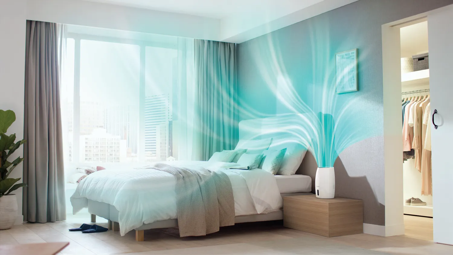 Philips 2000 series HU2716 - humidifier, white