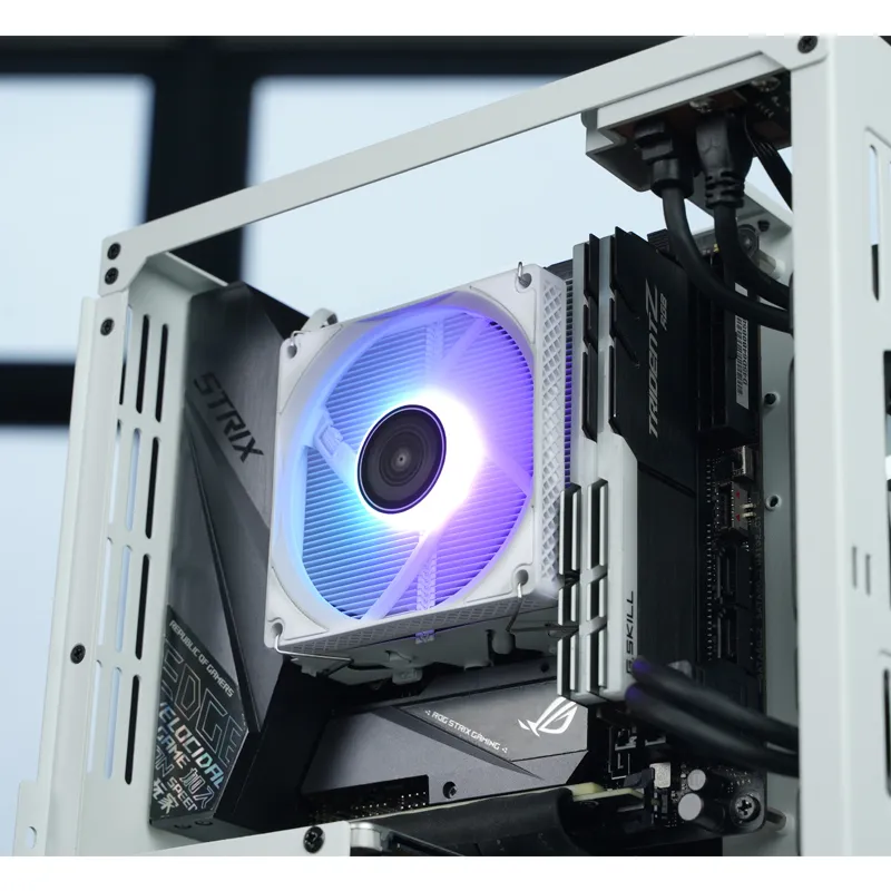Jonsbo HX4170D, ARGB - CPU cooler, white