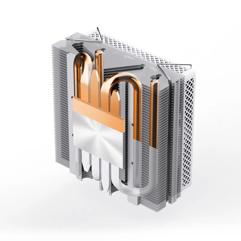 Jonsbo HX4170D, ARGB - CPU cooler, white