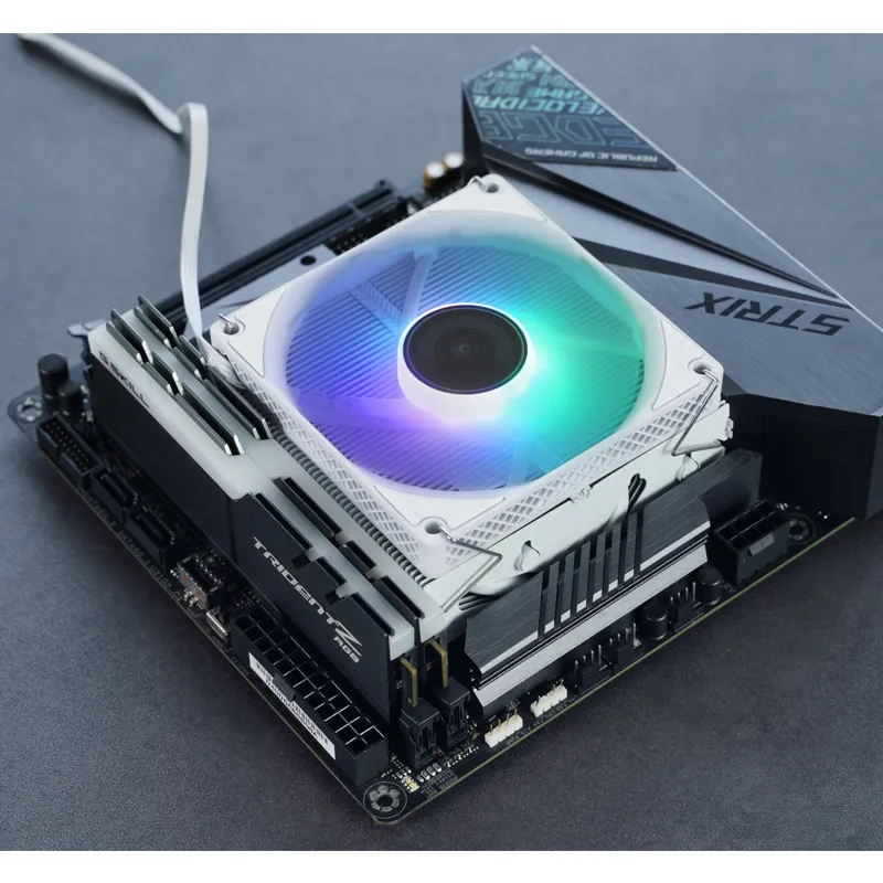 Jonsbo HX4170D, ARGB - CPU cooler, white
