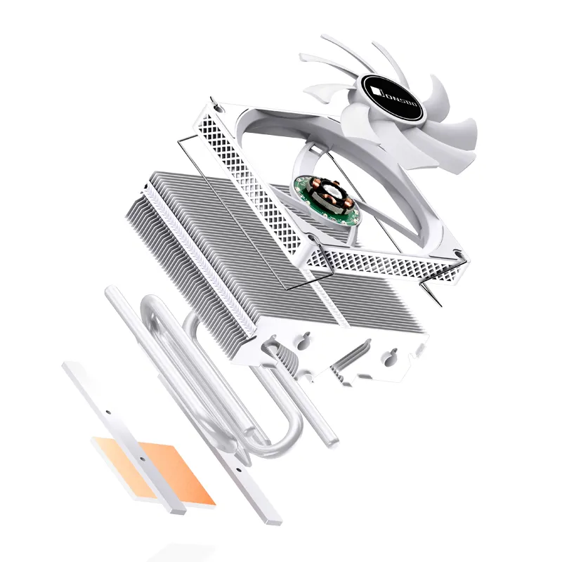 Jonsbo HX4170D, ARGB - CPU cooler, white