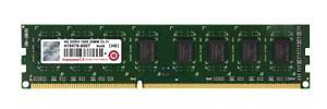 TRANSCEND 4GB JM DDR3 1600MHZ U-DIMM 2RX8 256MX8 CL11 1.5V