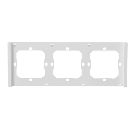 SONOFF M5-3C-80-FW - 3-moduls v&auml;ggbrytarram, vit