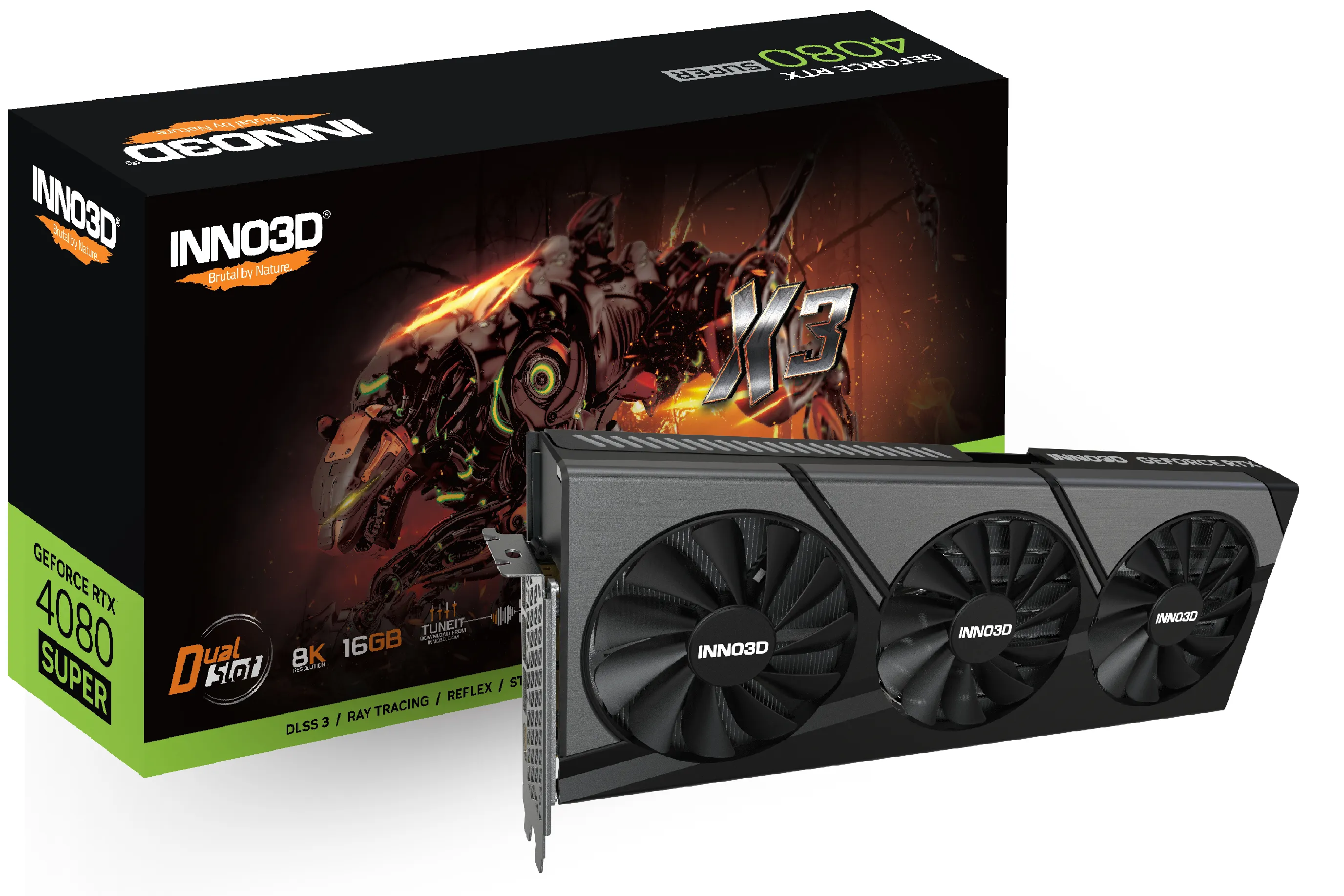 Inno3D GeForce RTX 4080 SUPER X3 16GB - Graphics card