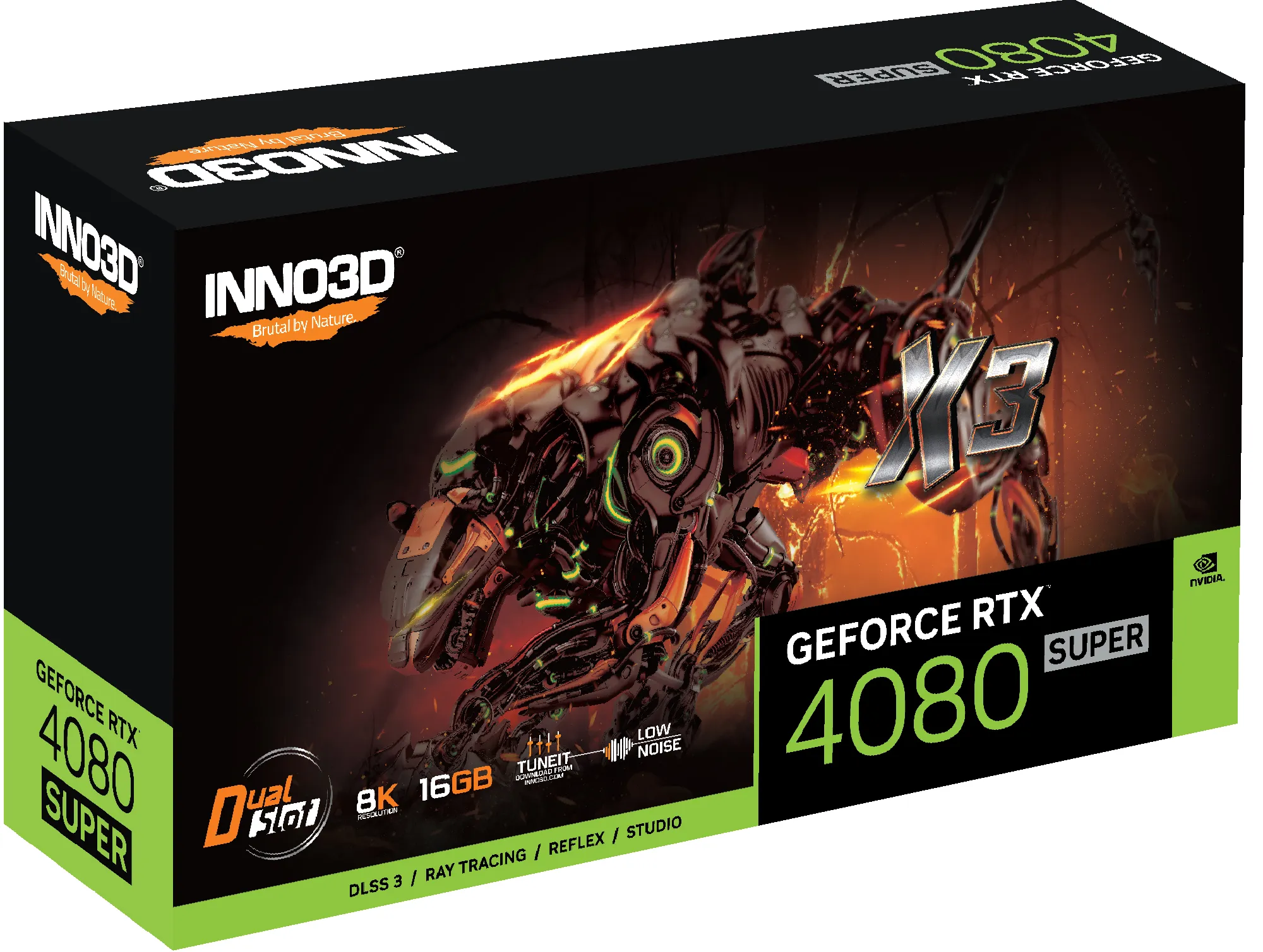 Inno3D GeForce RTX 4080 SUPER X3 16GB - Graphics card