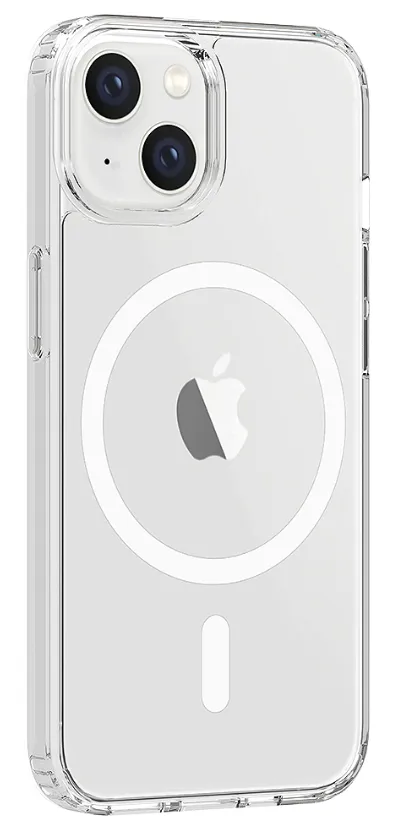 Screenor Bumper MagSafe, iPhone 14 -suojakuori, Läpinäkyvä