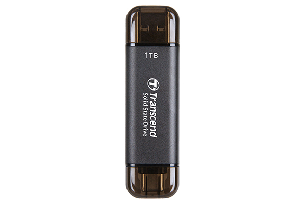 TRANSCEND ESD310C 256GB EXTERNAL SSD ESD310C USB 10GBPS TYPE C/A SPEED 1K MB/S