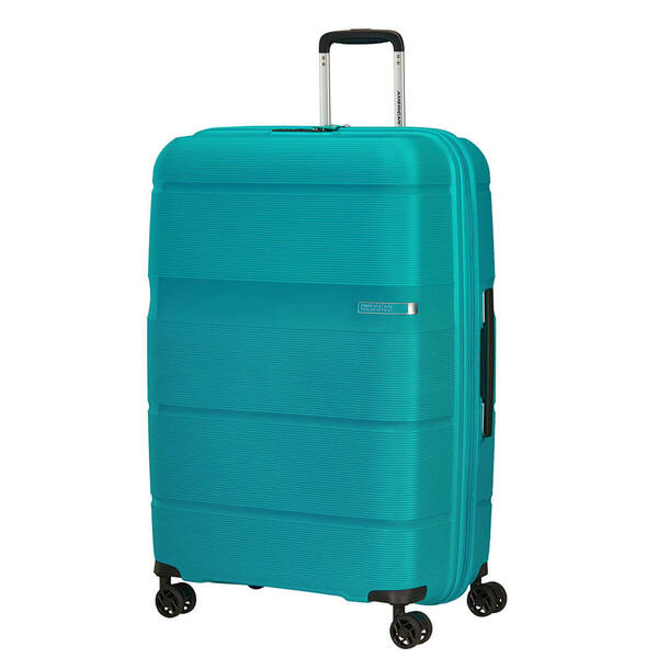 American Tourister Linex Spinner 76/28cm TSA - suitcase, ocean blue
