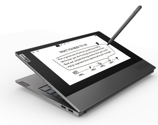 Lenovo ThinkBook Plus 13.3&quot; i5-10210U, 8 GB, 256 GB SSD, Win 10 Pro - b&auml;rbar dator, Gr&aring;
