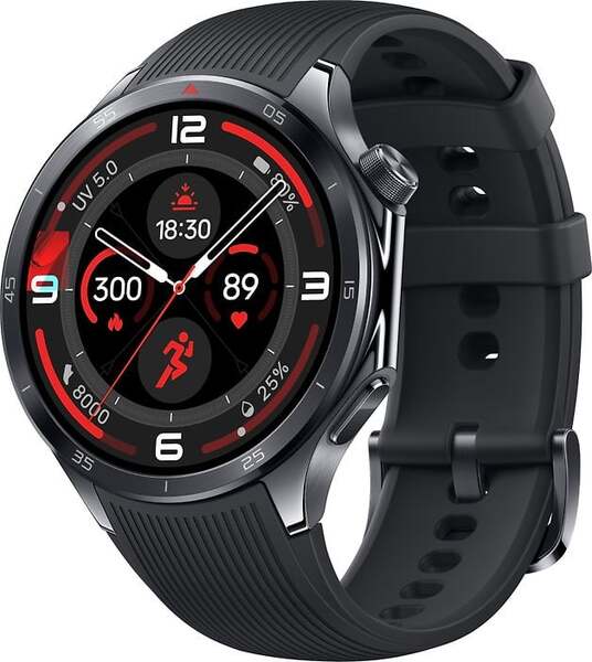 OnePlus Watch 3 -&auml;lykello, Obsidian Titanium
