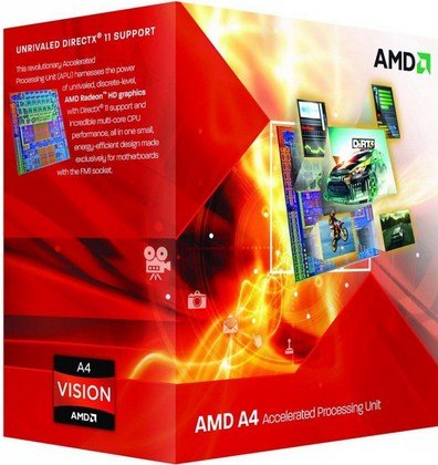 AMD A4-6300 3,7 GHz, FM2+ - processor, boxed