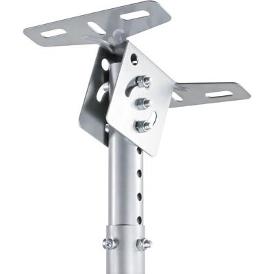 DELTACO projektorf&auml;ste f&ouml;r takmontering, max 15kg, silver