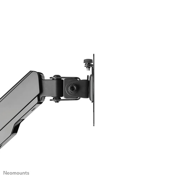 Neomounts desk mounted sit-stand workstation Screen Keyboard &amp; Mouse