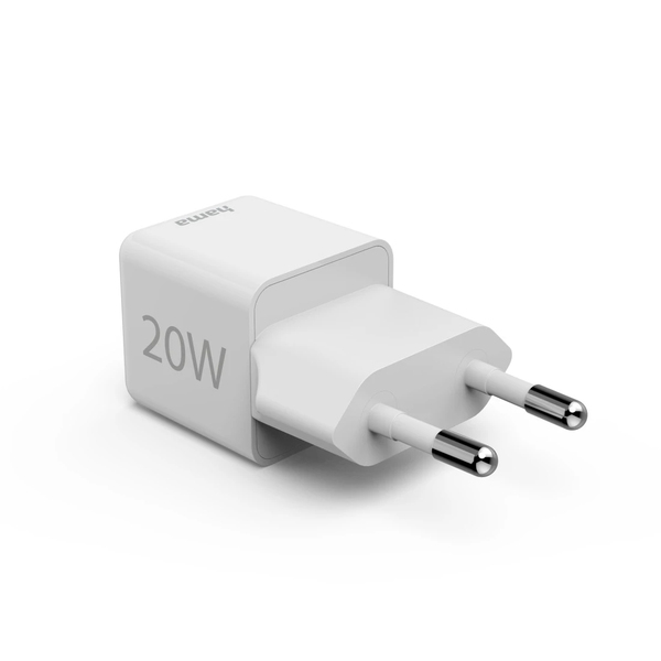 HAMA Fast Charger USB-C PD 20W White