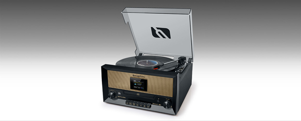 Muse MT-110DAB+ - retro turntable, FM/BT/CD/USB