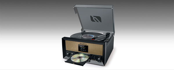 Muse MT-110DAB+ - retro turntable, FM/BT/CD/USB