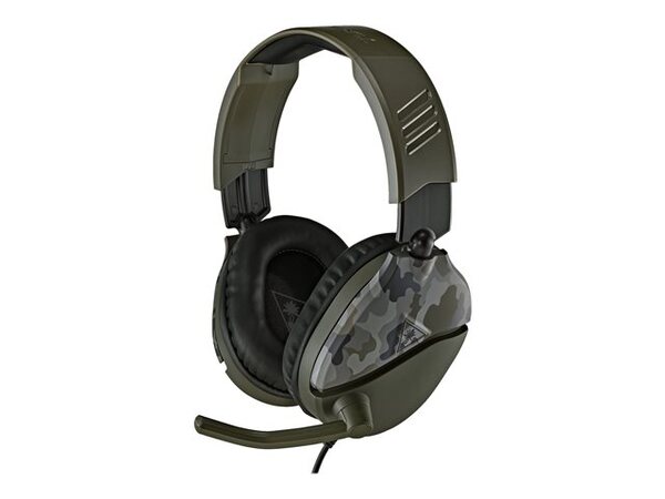 Turtle Beach Recon 70 multiplatform -pelikuulokkeet, Green Camo
