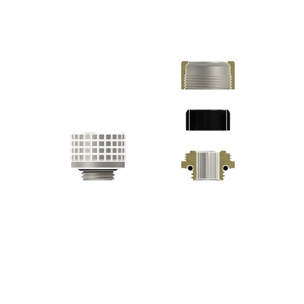 Thermal Grizzly DeltaMate HT14, hardtube-anslutning, 14 mm, matt nickel