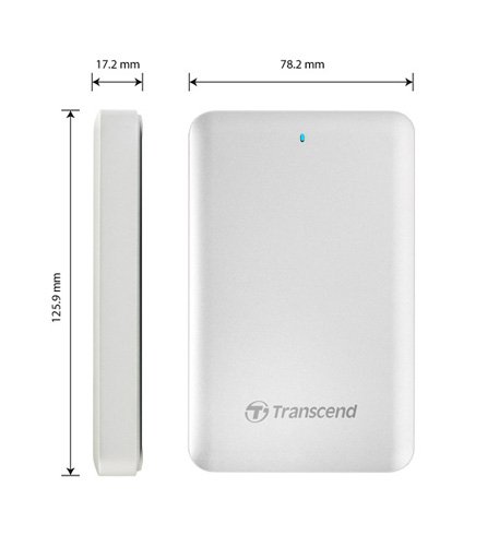 Transcend StoreJet 300 2 Tt -ulkoinen kovalevy, Valkoinen
