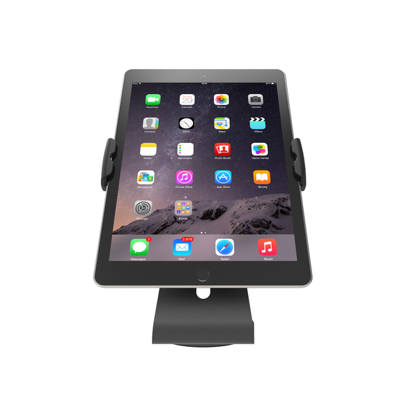 Maclocks Cling 2.0 Universal iPad Security Stand - Teline tuotteelle tabletti - musta -n&auml;yt&ouml;n koko: 13" saakka