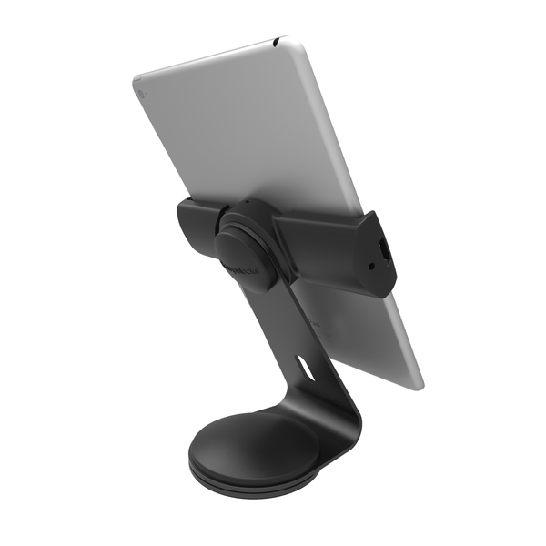 Maclocks Cling 2.0 Universal iPad Security Stand - Teline tuotteelle tabletti - musta -n&auml;yt&ouml;n koko: 13" saakka