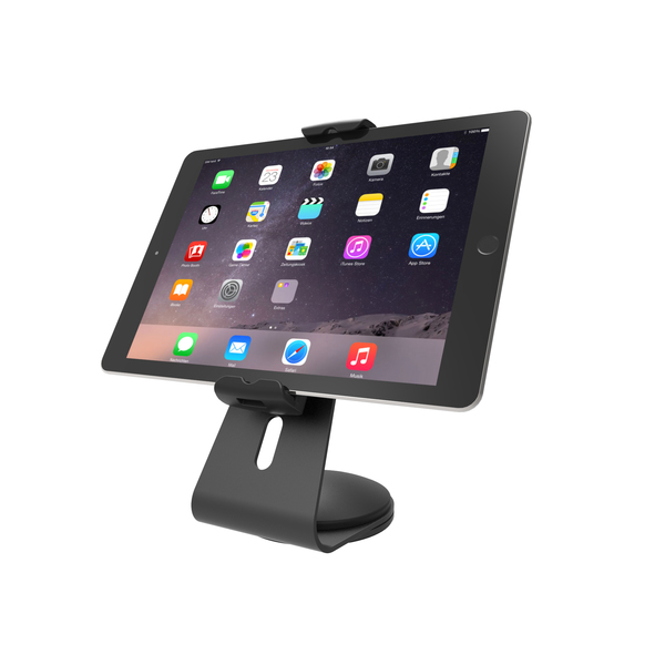 Maclocks Cling 2.0 Universal iPad Security Stand - Teline tuotteelle tabletti - musta -n&auml;yt&ouml;n koko: 13" saakka