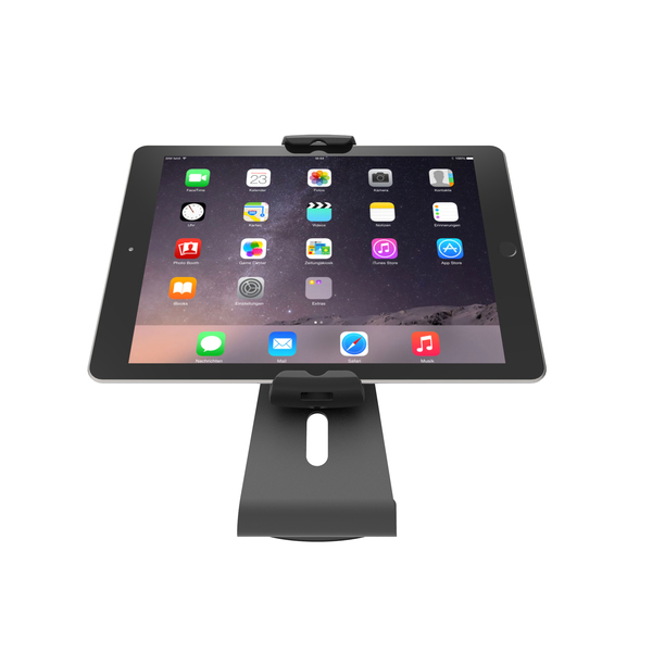 Maclocks Cling 2.0 Universal iPad Security Stand - Teline tuotteelle tabletti - musta -n&auml;yt&ouml;n koko: 13" saakka