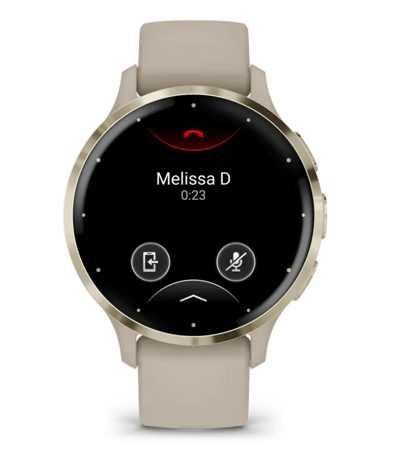 Garmin Venu 3s - smartklocka, french gray/cream gold