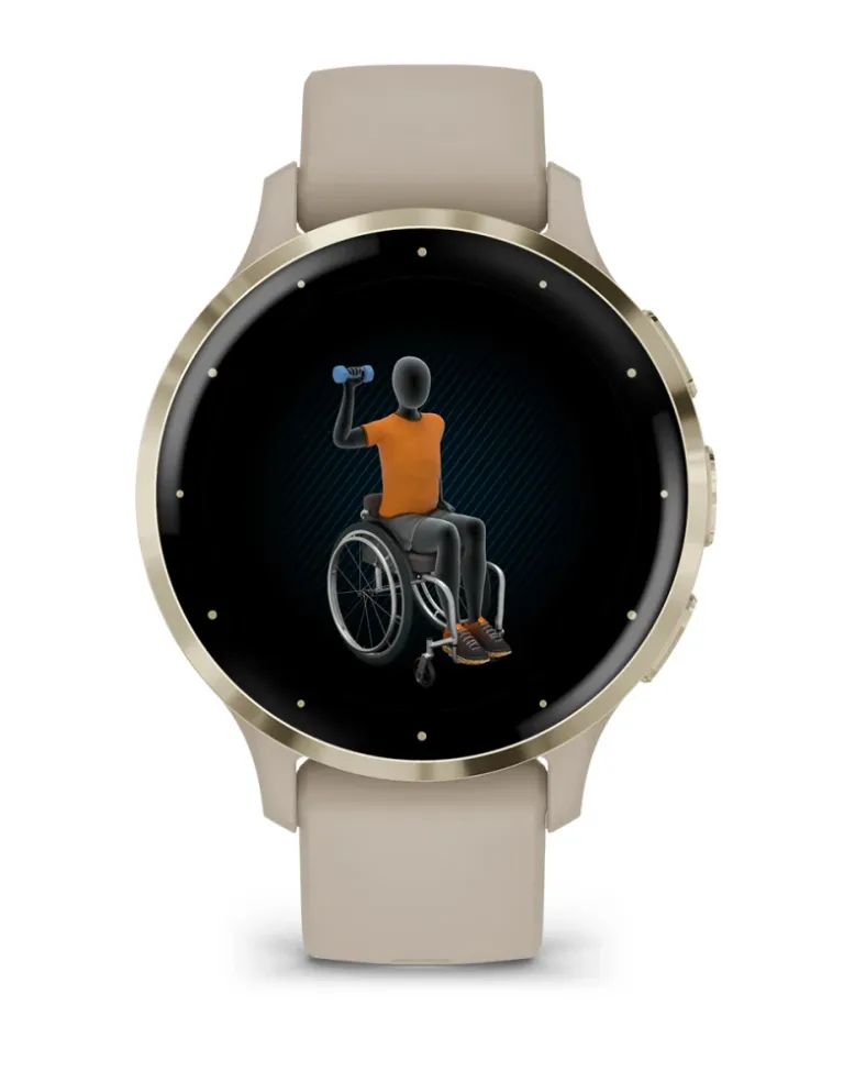 Garmin Venu 3s - smartklocka, french gray/cream gold