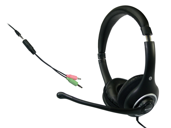 Plug'n Talk Headset Black