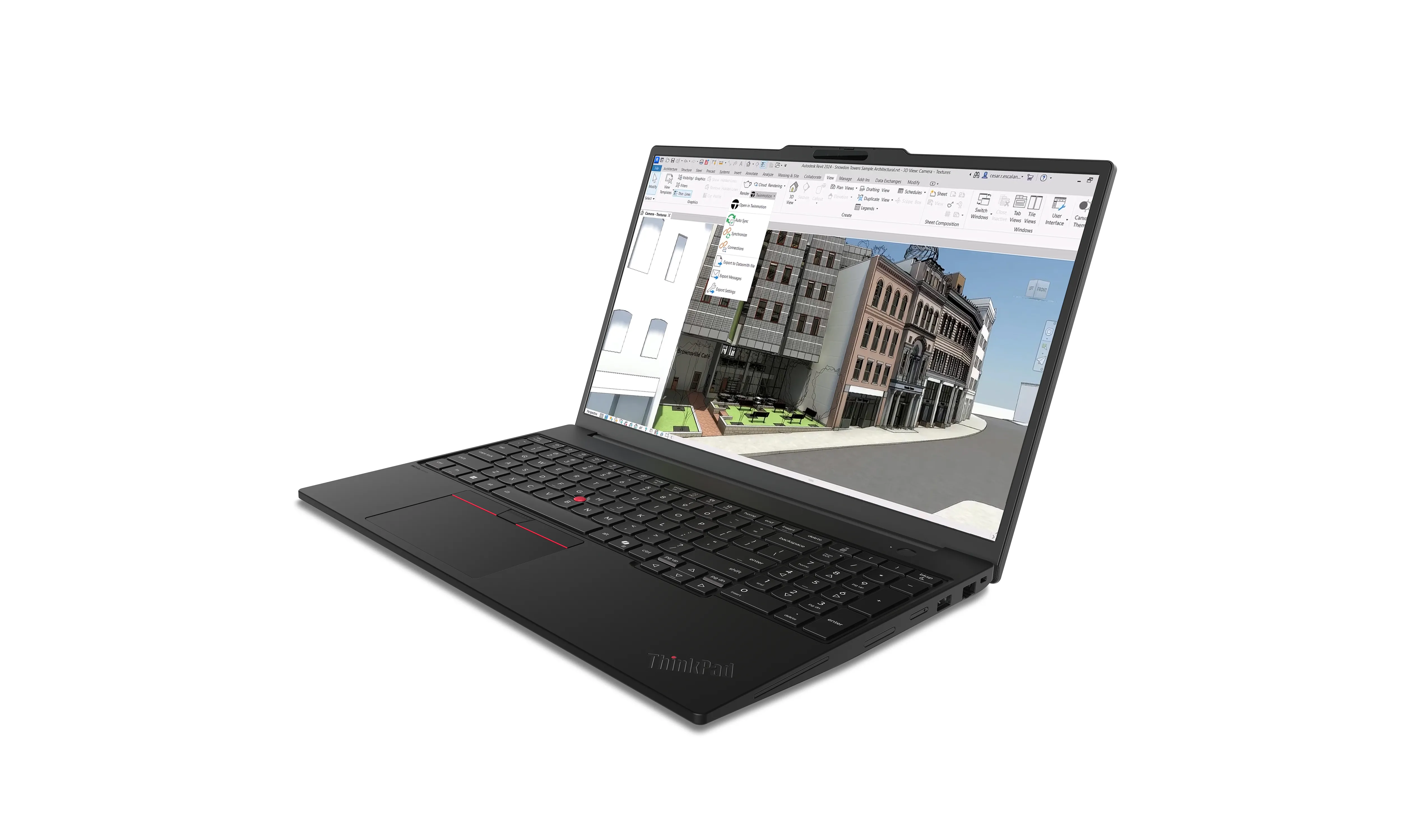 Lenovo ThinkPad P16s Gen 5 16.0" Ryzen AI 7 PRO 450, 32 GB, 1 TB, Radeon 860M, Win 11 Pro - b&auml;rbar dator, svart