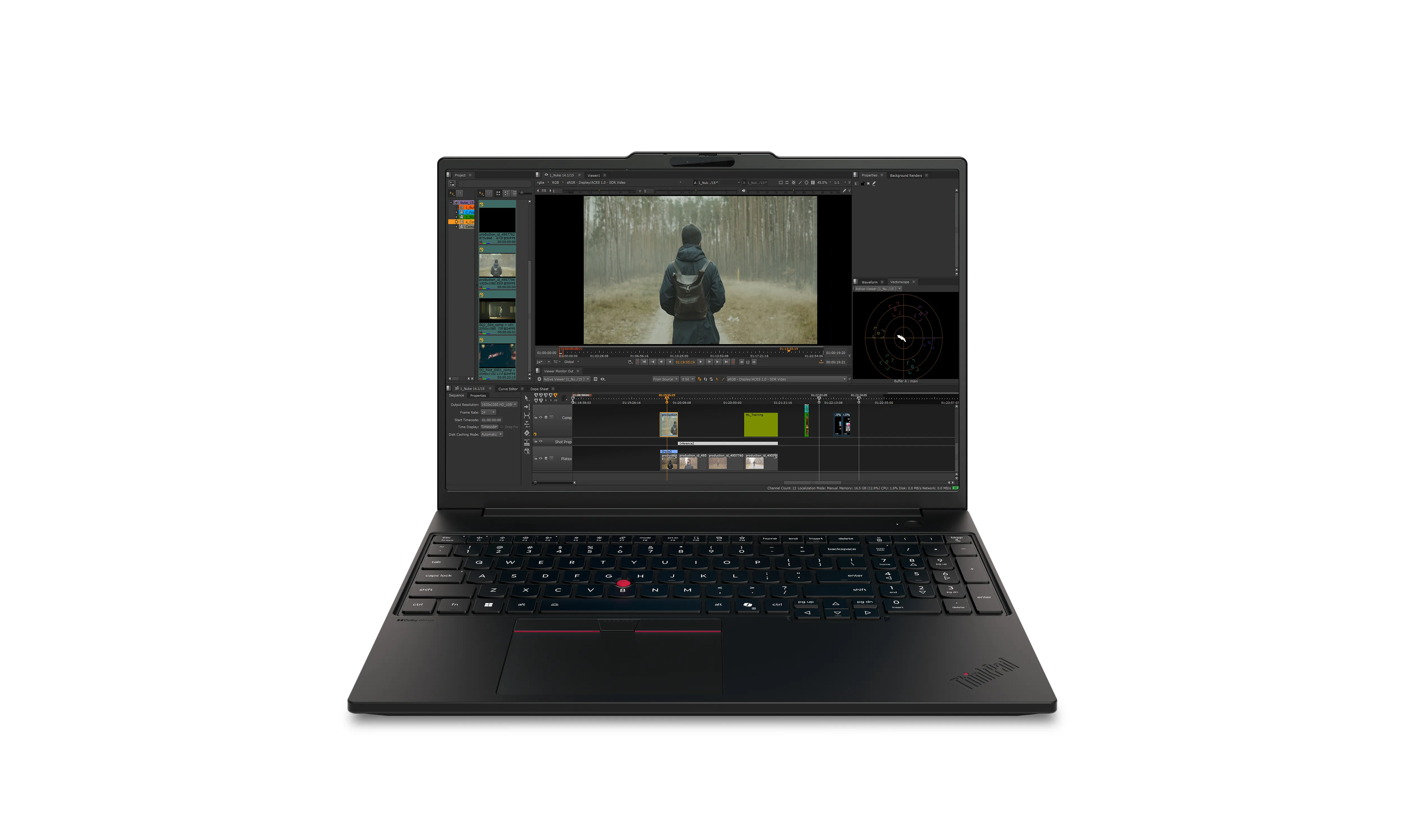 Lenovo ThinkPad P16s Gen 5 16.0" Ryzen AI 7 PRO 450, 32 GB, 1 TB, Radeon 860M, Win 11 Pro - b&auml;rbar dator, svart