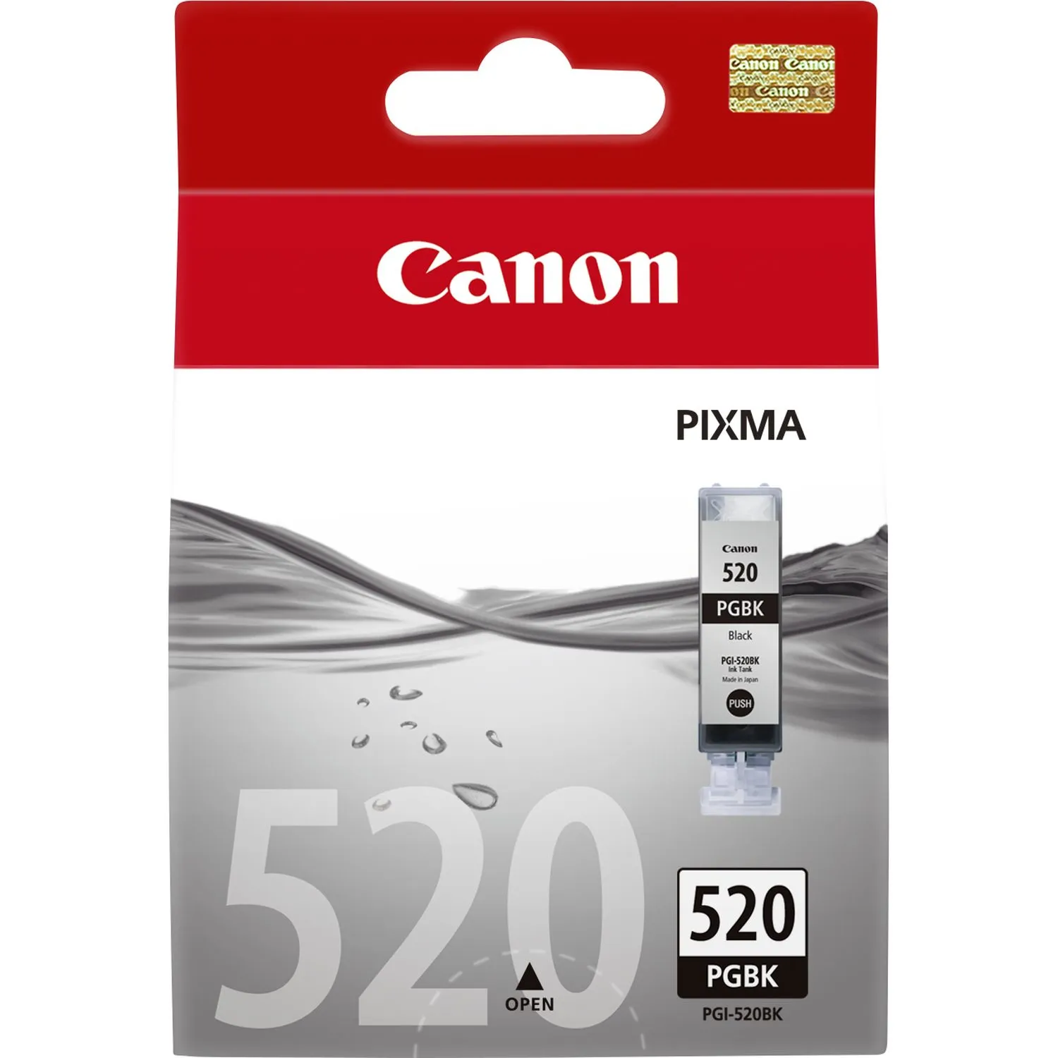 Canon PGI-520BK - 19 ml - musta - alkuperäinen - mustesäiliö malleihin PIXMA iP3600, iP4700, MP540, MP550, MP560, MP620, MP630, MP640, MP980, MP990, MX860, MX87