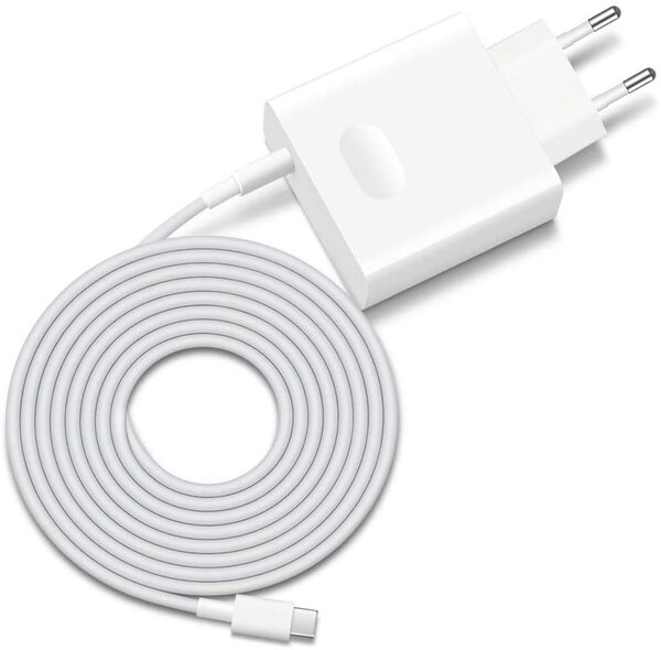 Huawei 65W USB-C -virtal&auml;hde (sis. 1.8m USB-C-kaapeli)