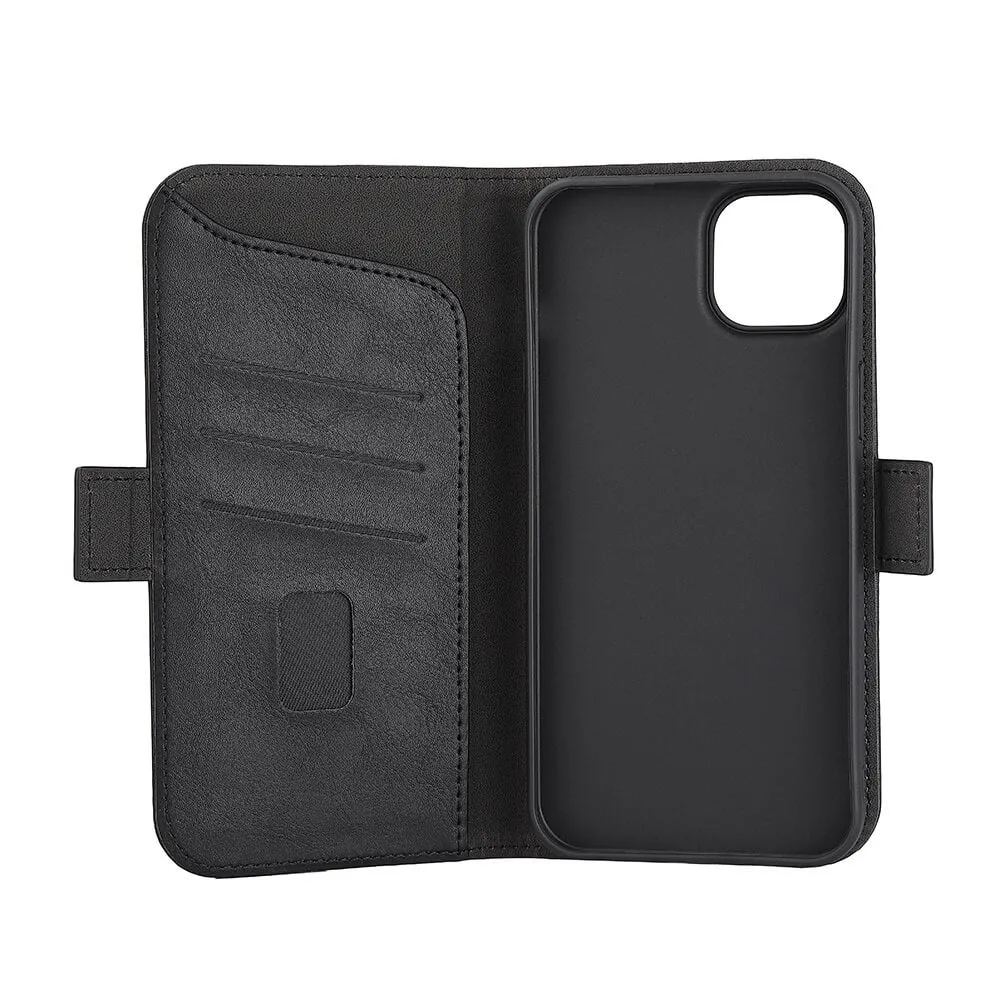 GEAR Wallet MagSeries, iPhone 15 Plus - pl&aring;nboksfodral, Svart