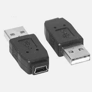 Delock Adapter USB 2.0 A male > mini USB B 5 pin female