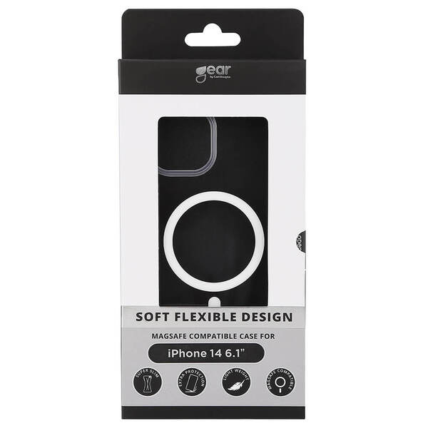GEAR TPU MagSeries, iPhone 14 - fodral, Transparent