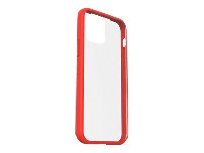 OtterBox React Series - Takakansi matkapuhelimelle - power red - eritt&auml;in ohut muotoilu malleihin Apple iPhone 12, 12 Pro - (ei palautusoikeutta)