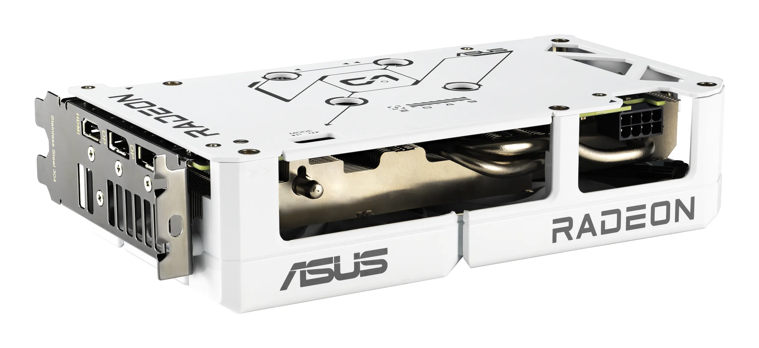 Asus Radeon RX 9060 XT Dual White 16GB - Graphics card