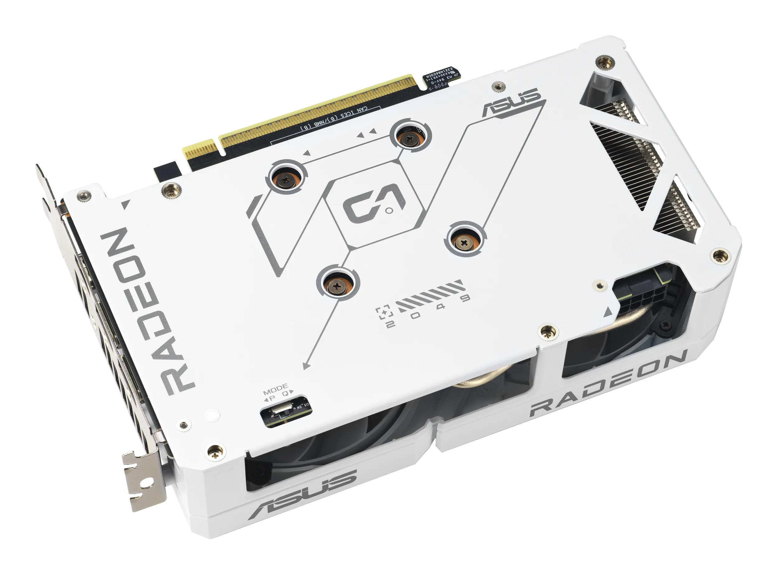 Asus Radeon RX 9060 XT Dual White 16GB - Graphics card