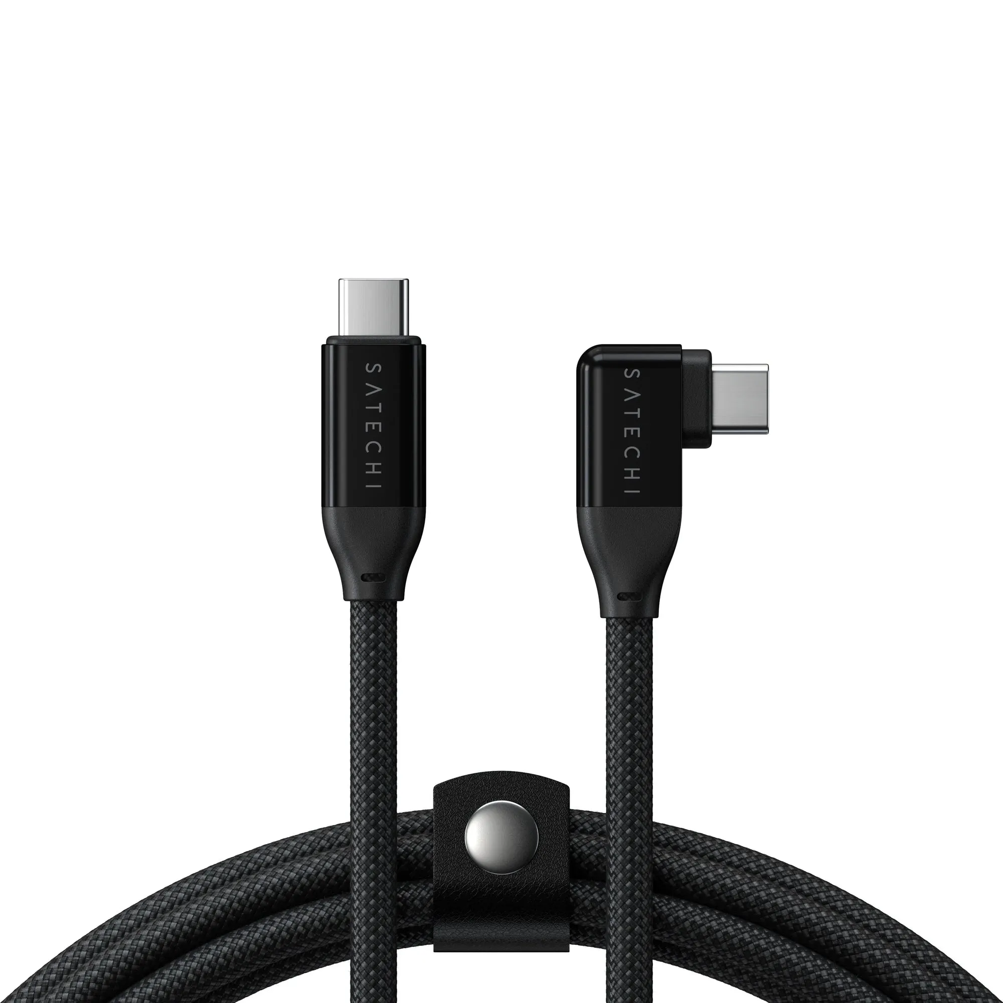 Satechi Right Angle USB-C cable, 240W, 1 m, Black
