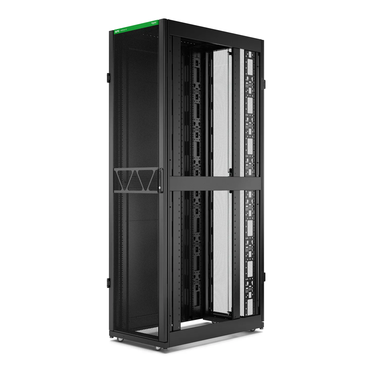 APC NetShelter SX Server Rack Gen 2 48U 2258H x 600W x 1070D mm w/ Sides Black