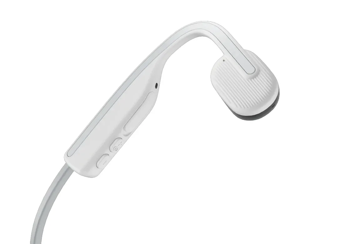 Shokz OpenMove - benledande h&ouml;rlurar, Vit