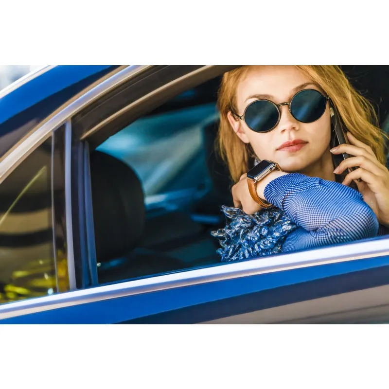 Watch Strap Copenhagen - 38mm Silver Tan