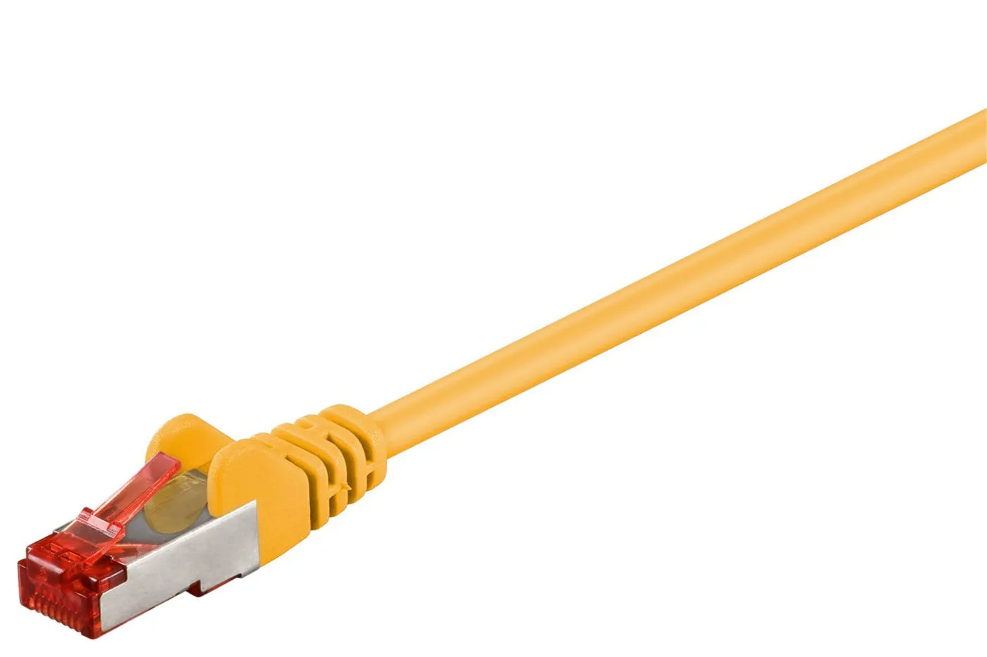 MicroConnect Cat6 F/UTP RJ45 1m n&auml;tverkskabel, gul