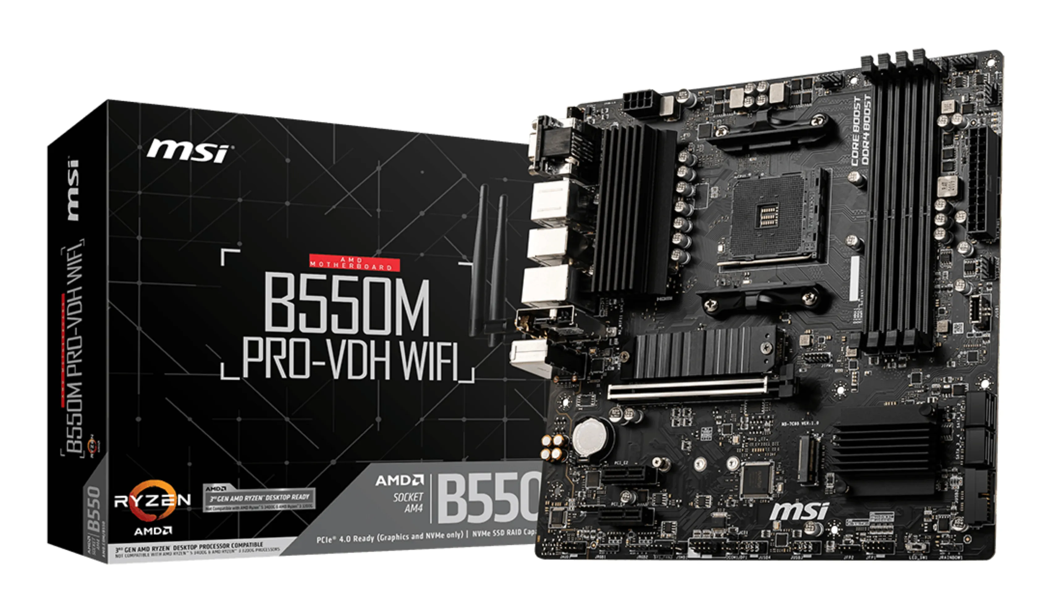 MSI B550M PRO-VDH mATX - motherboard